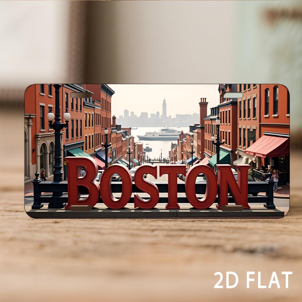 

D Flat Printing Vintage Panama Canal Canal Ship Vibes Illustration Aluminum Tin Painting License Plate Shape Nautical Engi 15x30cm(5.9x7.8inch)