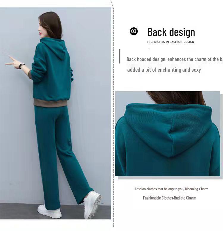 2025 Spring & Fall Loose Fit Slimming Casual Sports Suit – Fashion-Forward, Age-Defying, and Trendy