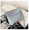 French textured bag women's 2025 new trendy autumn and winter small fresh and versatile ins messenger bag bucket