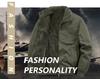 Herren Doppelseitige Air Force Pilotenjacke - Warm mit Samtfutter, Dicke Reine Baumwolle, Herbst/Winter Oberbekleidung