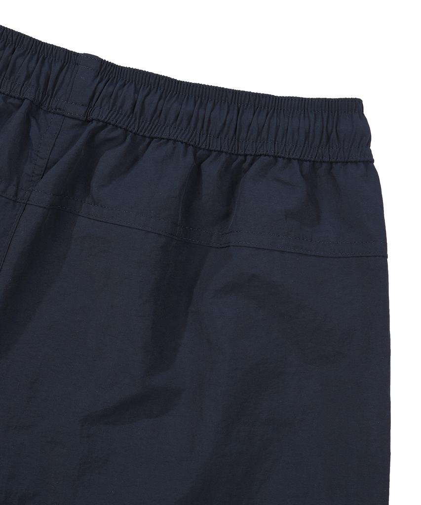 COLUMBIA UNIVERSITY Cu Arch Logo Nylon Shorts Pants Navy