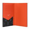 Louis Vuitton Monogram Eclipse Logo Color Block Design Coated Canvas Passport Holder Men Accessories Orange M25838
