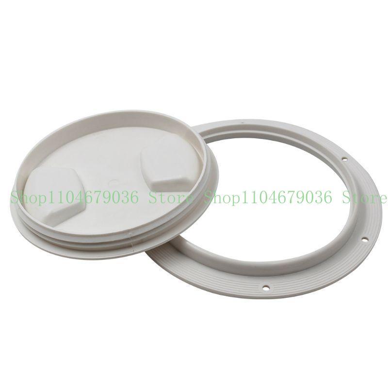 5 inch Non-Slip Deck Plate Corrosion Resistant Marine Access Boat Inspection for Hatch Cover Plate for Marine Boating Wa