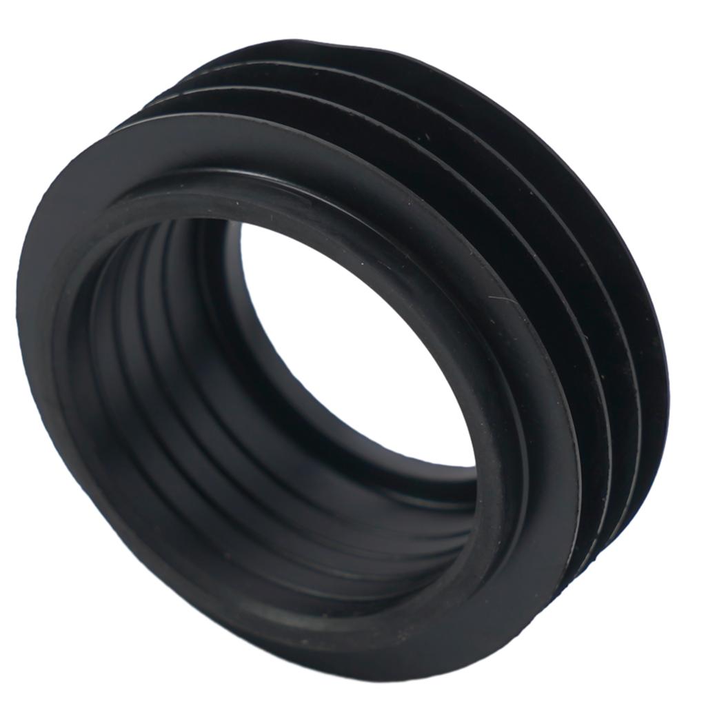 Vysoce kvalitní gumové kuželové těsnění splachovací trubky pro 42mm 119.668.00.1 Pro Geberit 2ks Snadná instalace 60*42*25mm Černá barva