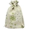 10pc Drawstring Cotton Linen Print Organizer 10x14/13x18cm Women Jewelry Cosmetics Cloth Bag Christmas Gift Bag Party Decoration