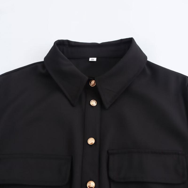 European & American High Street Style Women's Belted Midi Dress - Winter Collection