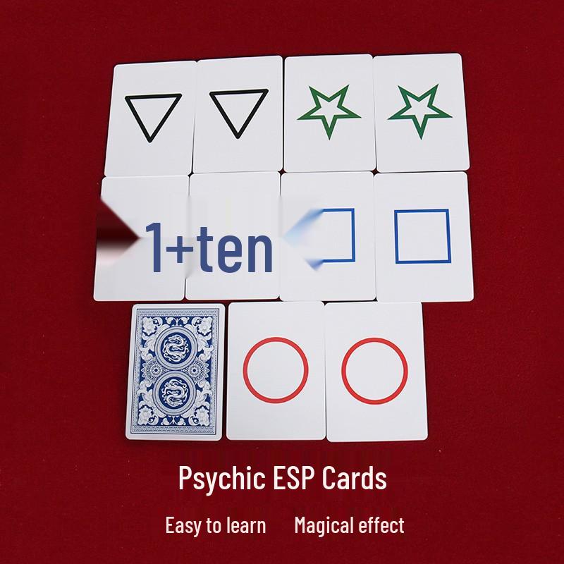

Northern Magic ESP & Prediction Cards for Kids - Close-up Magic & Poker Tricks