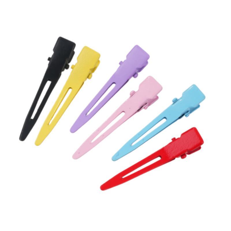 10Pcs Macaron Duckbill Hair Clips Nonslip Alligator Hair Clips Barber Salon Styling Dying Hair Accessories