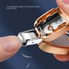 Bag Pendant Mini Nail File Stainless Steel Fingernail Clipper  Nail Tools