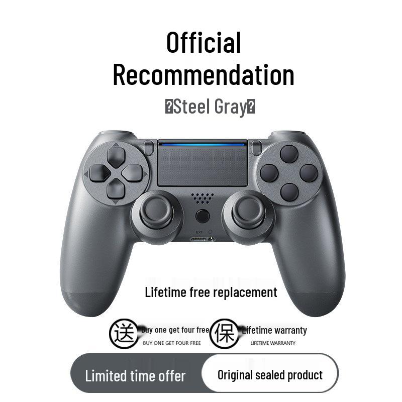 Compatible Wireless Bluetooth Controller for PS4 Pro, PC, Steam, iOS, and Mobile Devices