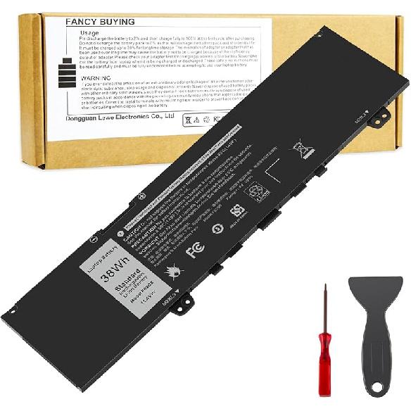 WDX0R 42Wh Laptop Battery Replacement for Dell Inspiron 13 15 5000 7000 Series 5567 7573 5570 7579 7378 5565 5379 5378 Latitude 3490 3590 3340 3400