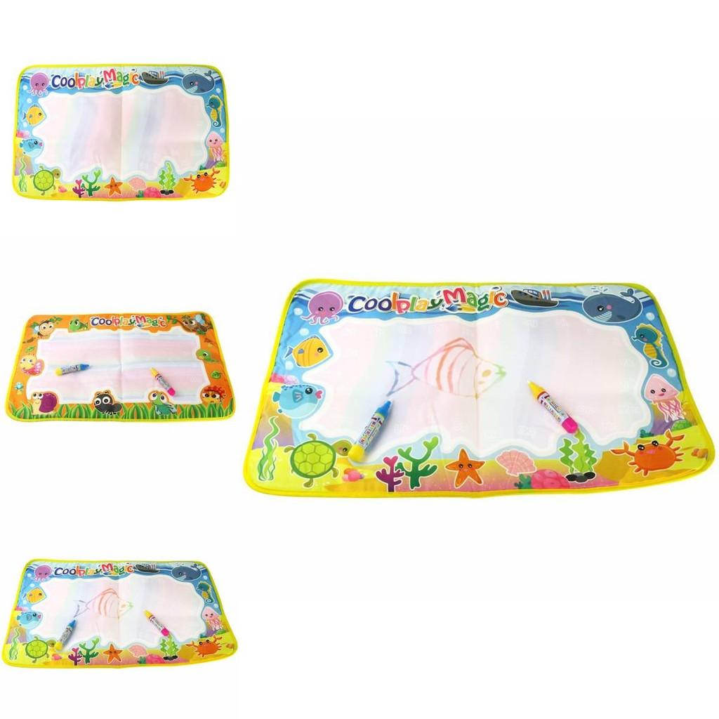 Kids Animal Ocean Water Painting Cloth 59x36cm Doodle Write Toy Educational