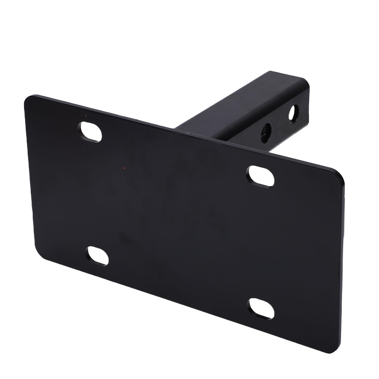 Trailer Hitch License Plate Holder,   Steel Frame Suitable for 2 Inch Trailer Hitch Receiver Holder for Truck, SUV, , Securely Holds License P