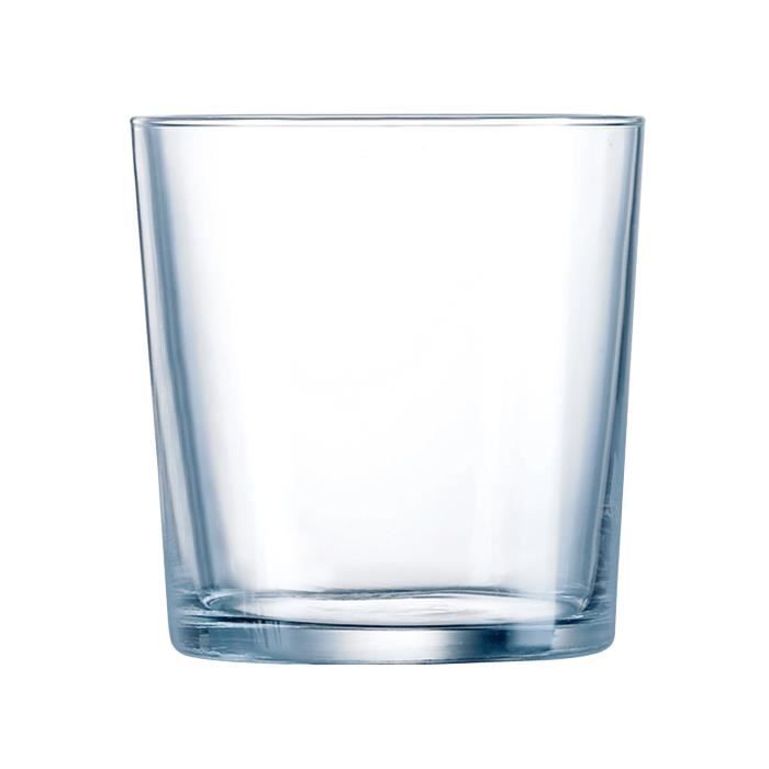 Verre forme basse 36cl Pinta Arcoroc - Verre trempé - Lot de 6 verres