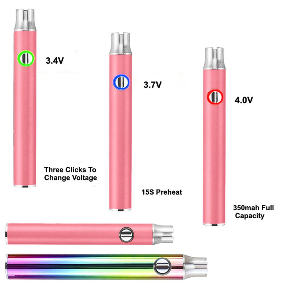 350/900mAh 510 Soldering Iron Battery Pre-Heat Battery 3-Speed Button Regulator Battery Rod Soldering Iron Battery