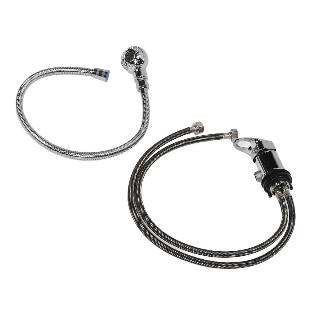 Shampoo Bowl Faucet Rust Resistant 70cm Hose Zinc Alloy Structure Shampoo Bowl Sprayer for Salon