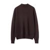 Women's Seamless Half-High Cashmere Sweater - Versatile, Comfortable, Fashionable Knitwear for Autumn & Winter.