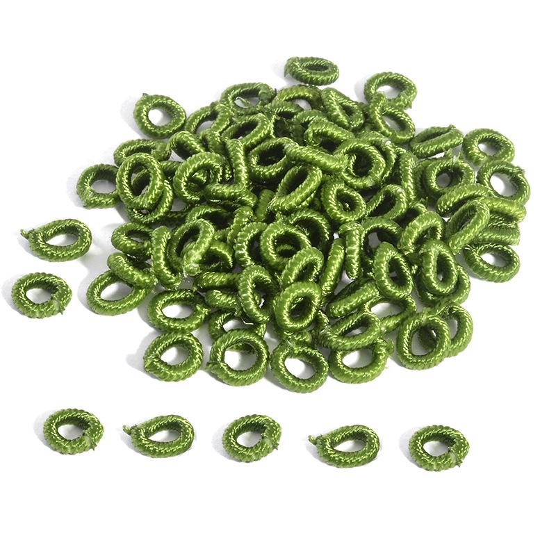 Renkli Spiral Düğüm Kendin Yap Bileklik Malzemeleri: Kırmızı El Yapımı Dokuma İp, Örgülü Halat Aksesuarlı