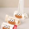 Space Saving Toothpaste Tube Squeezer With Roller Mechanism Easy Installation Nontoxic Plastic For Hand Cream Cosmetic Tube