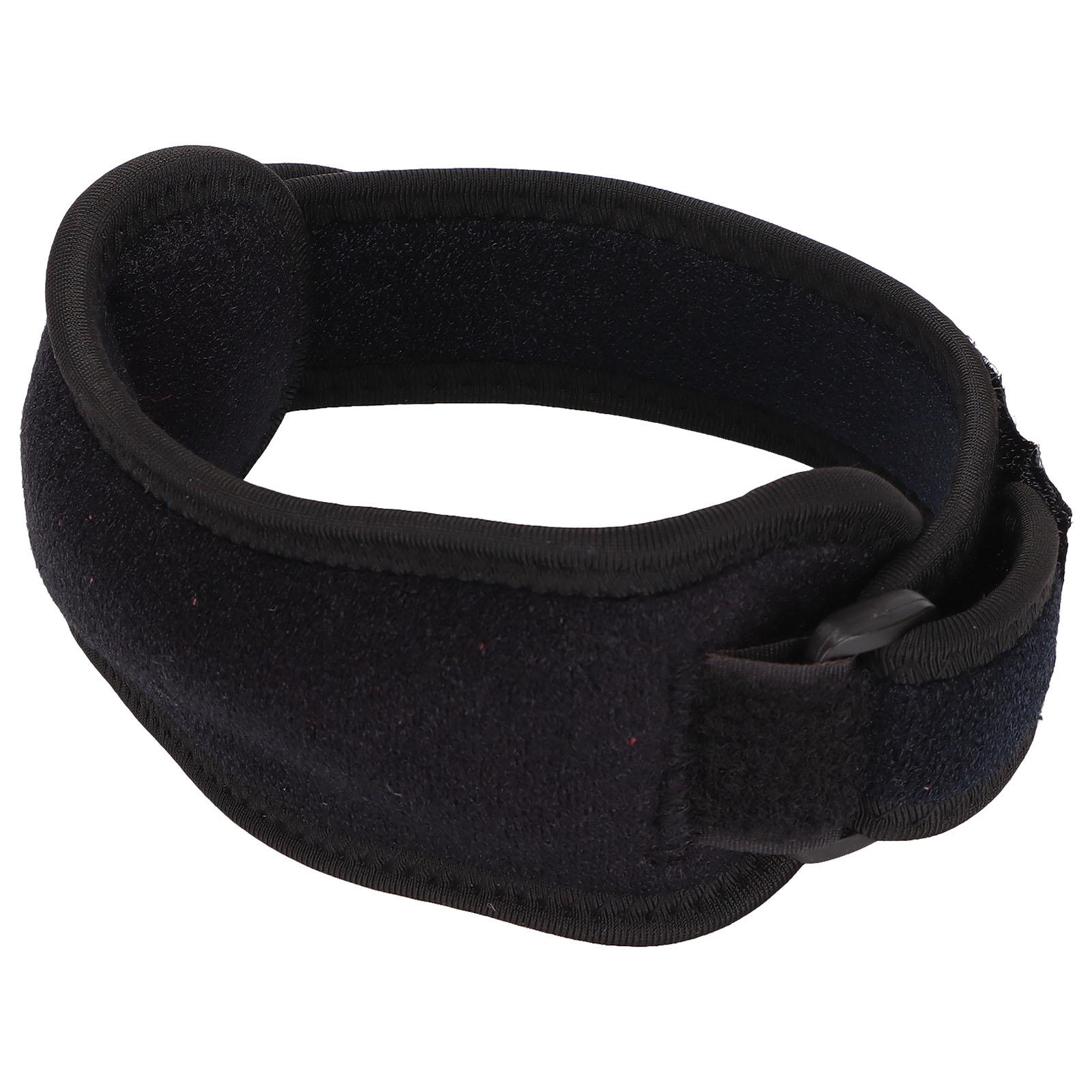 Patella Strap Adjustable Fitted Silicone Floater Patella Stabilizer Strap Knee Pad Strap for Hiking Soccer