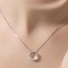 Jinjiahua Korean Diamond-Set Clavicle Pendant Necklace for Women