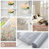 3D Crystal Window Film Privacy Protection Glass Vinyl Stained Static Adhesive Clings Home Decorative Window Sticker for Glass