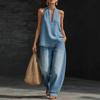 Fall Women Clothing European Style Set Vintage Jeans