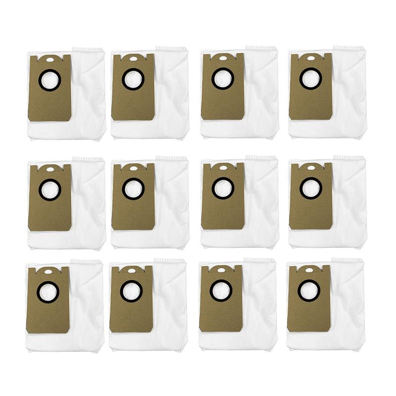 

A78E-12 Pcs Dust Bags For MEDION X20 SW+ MD 11415 / Neatsvor S600 / Tesla AI300 Plus / Vistefly M203 / Xbot L7 Pro Sweeper