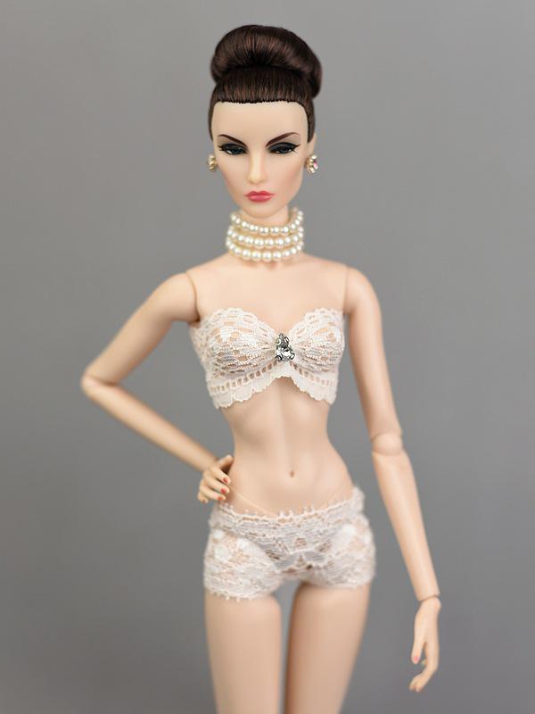 30cm 6-Point Supermodel Doll with Xinyan Lace Underwear and Dress-Up Clothes