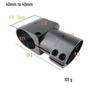 Aluminum Alloy Tee Pipe Clamp for Drone Landing Gear (16/20/25 to 25/30/40)