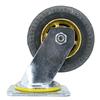 Bingyu BY-2018 Heavy-Duty Rubber Swivel Caster Wheel