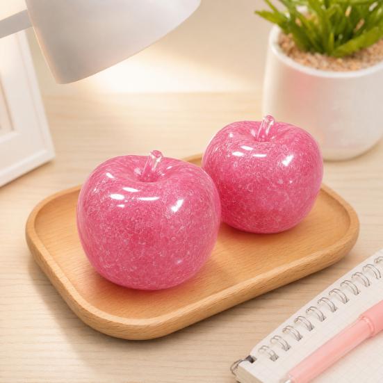 Hand Exercise Ball Stress Relief Fruit Squeeze Toy Soft Stretchy Sensory TPR Fidget Home Office Worker Relaxation Desk Toy