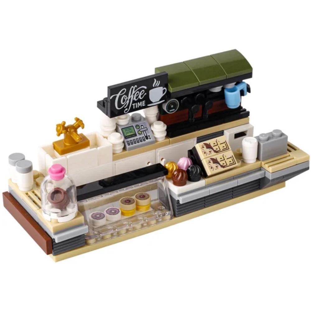 MOC Medieval Building Blocks Set Accessories Smithy Bedroom Table Bar Furniture Kitchen Assembly Boy Toy Mini Bricks K027 DIY