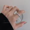 2025 Modern Cold-Style Irregular Metal Open Ring for Index Finger