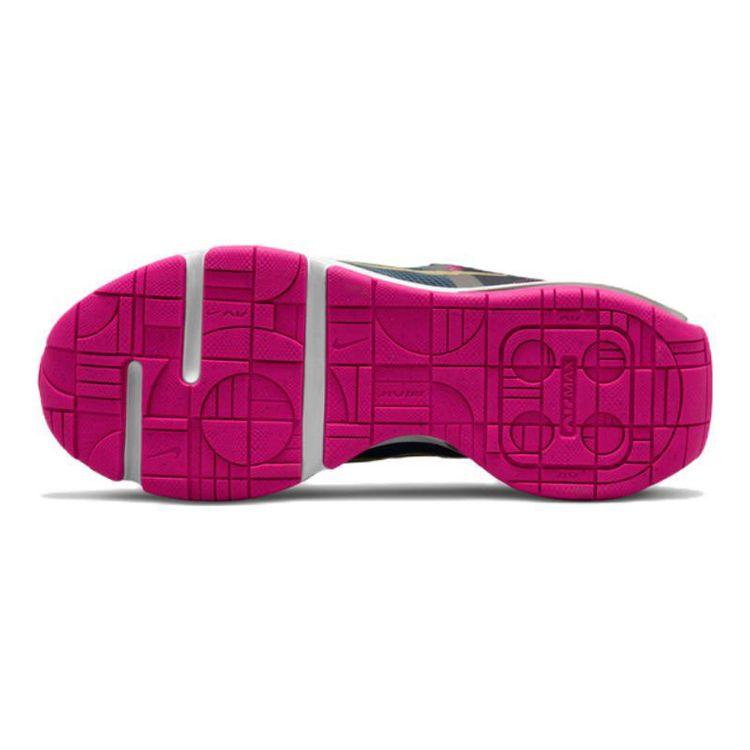 Nike Air Max Intrlk Comfortable Fabric Low-Top Kids Running Shoes Kids running shoes Black Purple Red DJ0011-001