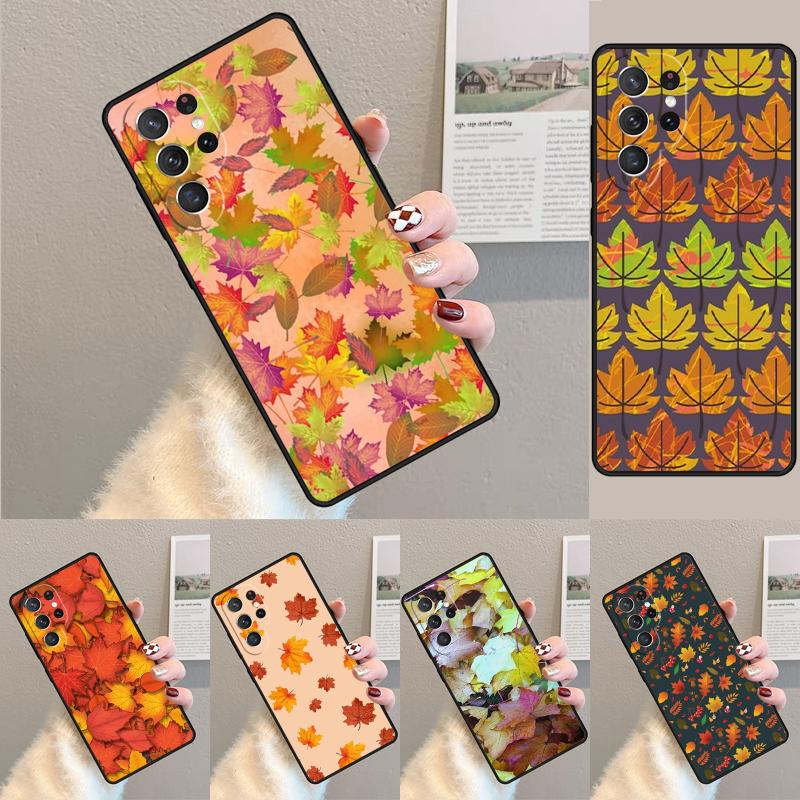 Autumn Leaves Seasons Phone Case for Samsung Galaxy Note 10 Pro S26 Ultra S23 S24 FE S25 S21 S22 PLUS Shockproof Cove