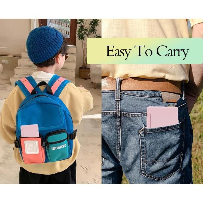 Desk Calculator, Desktop Small Calculators with Writing Notepad, Basic 4-Function Math Large Button Calculator, School Supplies for Kids, Middle/High