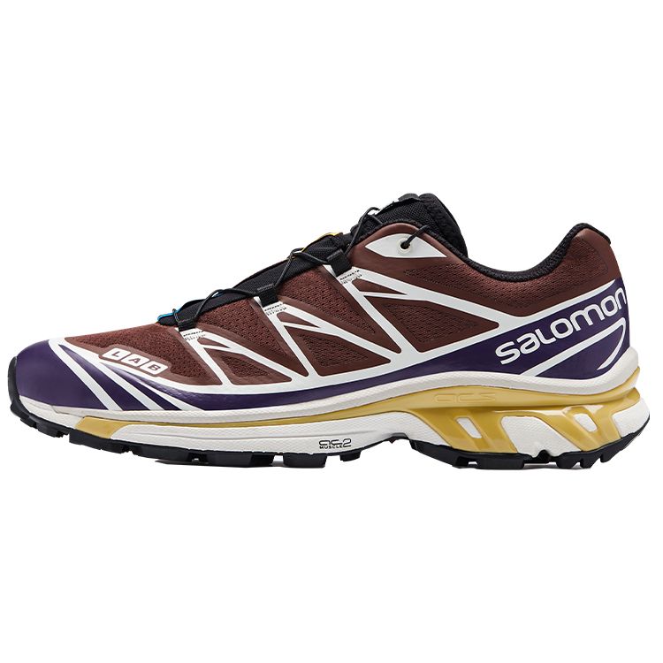 SALOMON Xt-6 Twilight Outdoor Trendy Retro Low-Top Running Shoes Unisex Sneaker Chocolate 414547