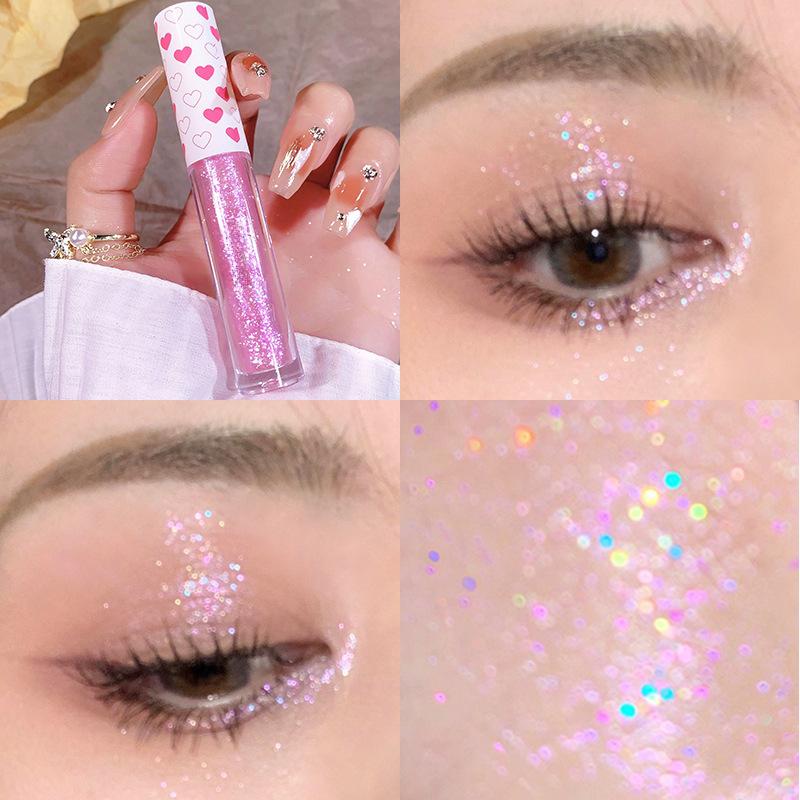 Skysti akių šešėliai One Drop lacrimal Glitter Glitter ir polarizing Monochrome highlighter Eyeshadow Solution