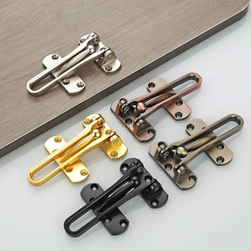 1Pcs Anti-Theft Buckle Door Buckle Door Bolt Door Lock Buckle Hasp Door Anti-Lock Buckle Household Thickening Mute Anti-Rust