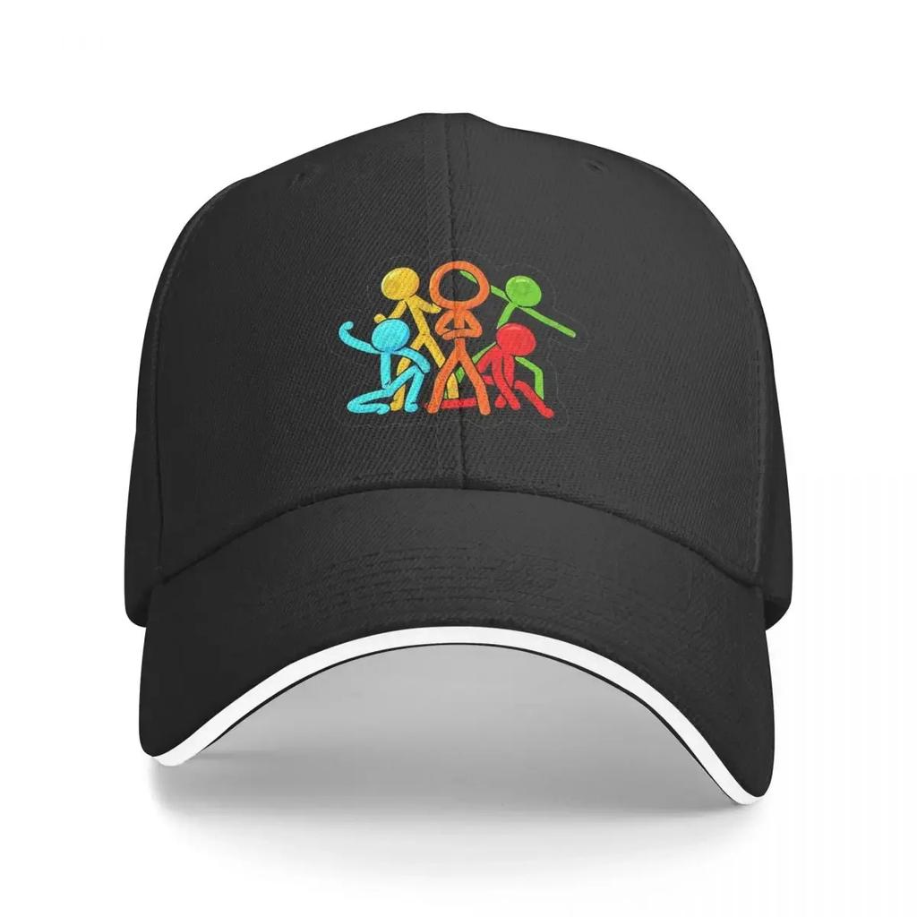 Alan Becker Cap Fashion Casual Baseball Caps Adjustable Hat Hip Hop Summer Unisex Baseball Hats Customizable Polychromatic