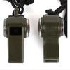 Outdoor Whistle Plastic Multifunctional 3-in-1 Whistle Survival Whistle Compass Thermometer Whistle Referee Whistle