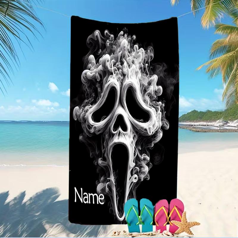 Customizable Personalized Beach Towels Horror Movies Themed designs.Suitable for the Beach, Yoga, Sports;ideal As Beach Accessories