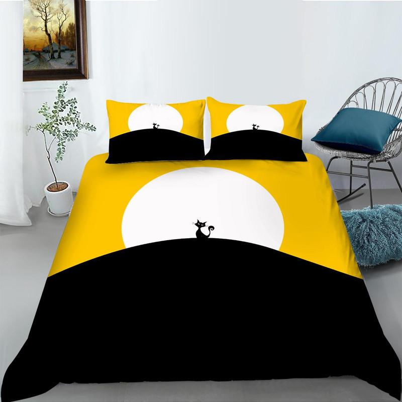 Exotic Style Print Bedding Set Comforter Duvet Cover Microfiber Breathable Warm Quilt Covers Home Bedclothes Children Gift