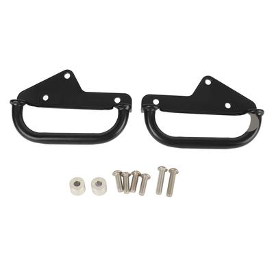 1 Pair Motorcycle Rear Passenger Armrest Left Right Rear Seat Grab Rail Bars Handle Armrest Kit for