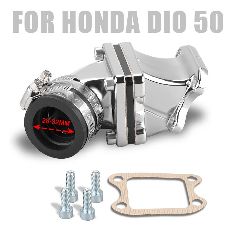 

Motorcycle Intake Manifold for Honda DIO 50 KOSO PWK 28 30 Carburetor Interface Adapter Joint Boots Set Replacement Moto Parts 1pc