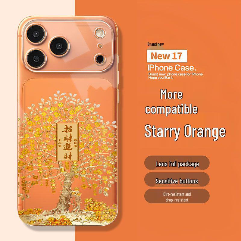 

Money Tree Phone Case for iPhone: Compatible with 17Pro, Air16/15/14/13/12, Soft and Durable. iPhone 12 Pro Max