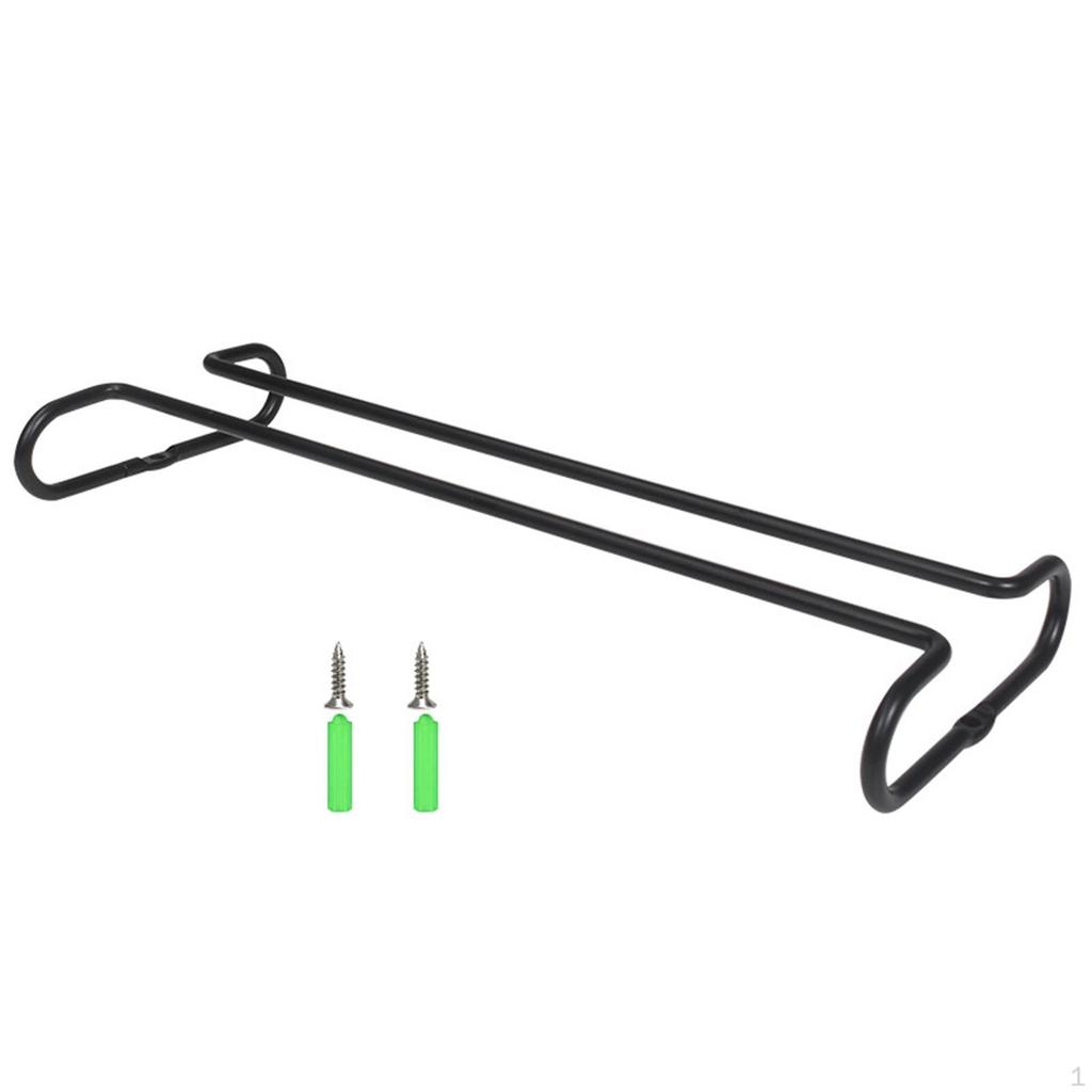 Under Cabinet Wine Glass Rack Glasses Storage Hanger High Bearing Barware Display Organizer Stemware