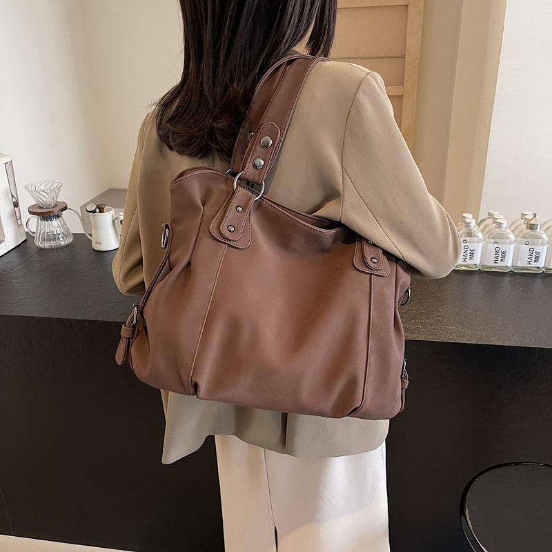 Large Capacity Bag 2025 Trendy New Bag Women's Bag Fashion Versatile Messenger Bag Casual Shoulder Tote Handbag
