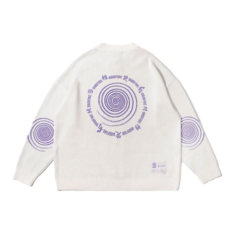 Li-Ning BadFive Graphic Sweater  White Purple  Men s AMBR071-2 L